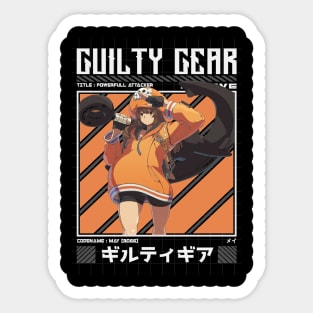 May - Guilty Gear Strive Sticker